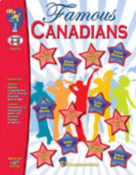Preview of Famous Canadian: Explorers, Writers, Inventors, Pioneers, Sport, Arts, Entertain