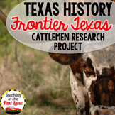 Texas Frontier Cattlemen and Women Poster Project - Texas History