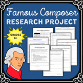 Famous Composer Research Project