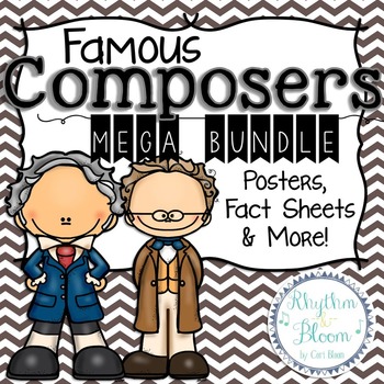 Preview of Famous Composers Mega Bundle