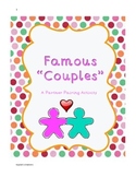 Famous "Couples" Partner Pairing Activity