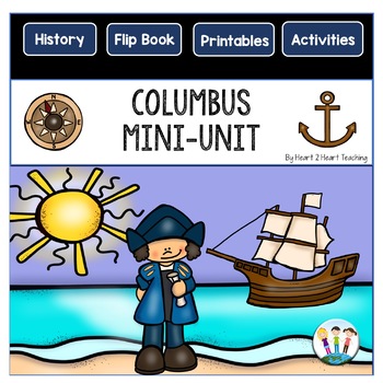 Preview of Famous Early European Explorer: Christopher Columbus Mini-Unit and Flip Book