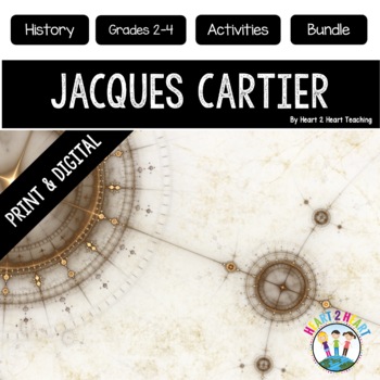 Preview of Jacques Cartier Early Explorers Comprehension Passages Activities Digital Bundle