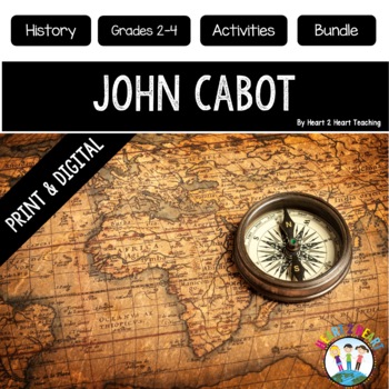 Preview of John Cabot Early European Explorers Comprehension Passages Activities Bundle