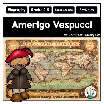 Preview of Amerigo Vespucci Early European Explorers Comprehension Passages & Activities 