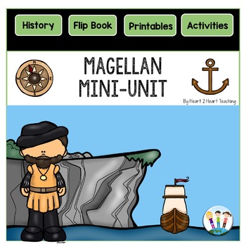 Preview of Magellan Early European Explorers Comprehension Passages Activities & Flip Book