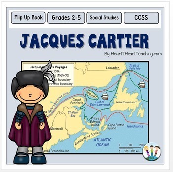 Preview of Jacques Cartier Early European Explorers Comprehension Passages & Activities 