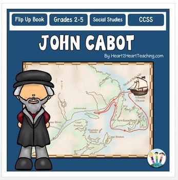Preview of John Cabot Early European Explorers Comprehension Passages & Activities 