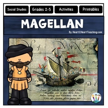 Preview of Magellan Early European Explorers Comprehension Passages & Activities Flip Book