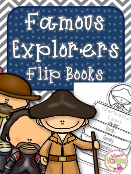 Preview of Famous Explorers Flipbooks K-2