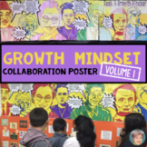 Famous Faces® Collaborative Growth Mindset Poster (inc Mar