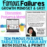 Famous Failures and Growth Mindset Discussion Posters-Clas