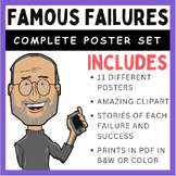 Famous Failures Poster Set