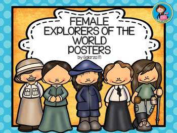 Preview of Famous Female Explorers 12 Posters Set