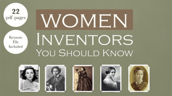 Preview of Famous Female Inventors - 20 Women Inventors You Should Know - international day