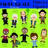 Famous Figures Set #1 {Digital Clip Art} Historical People