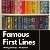Famous First Lines Creative Writing Prompts for Narrative 