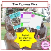 Famous Five Digital Interactive Notebook for Google Drive