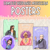 Famous Hispanic Musician Music Posters