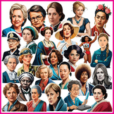 Famous Important Women in History|Famous Women Clip Art,stickers