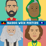 Famous Indigenous Australians Posters (NAIDOC Week — Aboriginal)