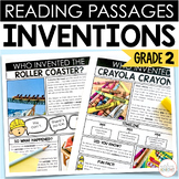 Famous Inventions Kids Love - Reading Passages and Activit