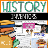 Famous Inventors Biographies Activities and History Worksh