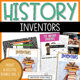 Famous Inventors Biographies Worksheets and History Activi
