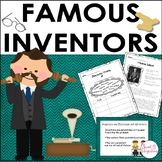 Inventors and Inventions Graphic Organizers - Reading Pass