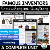 Famous Inventors & Inventions Reading Comprehension Passag
