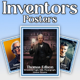 Famous Inventors Posters - Invention Classroom Decor