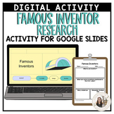 Famous Inventors Research Activity