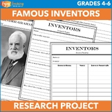 Famous Inventors Research Project & Display - Inventions T