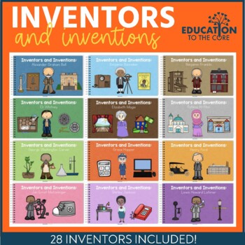 Preview of Famous Inventors and Inventions | Digital & Printable | Women's History Month