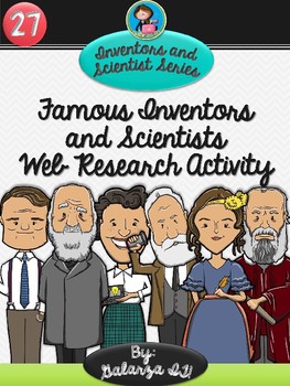 Preview of Famous Inventors and Scientists Web Research Activity Bundle