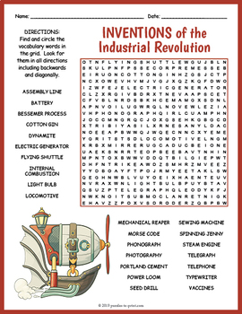 Science Media Guru: Inventors Challenge Word Search