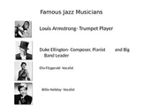 Famous Jazz Musicians PowerPoint