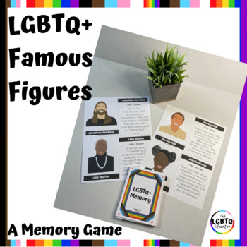 Preview of LGBTQ+ Famous Figures: A Memory Game