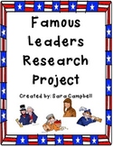 Famous Leaders Research Project