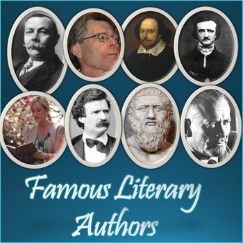 Preview of Famous Literary Authors - Informational Editable PowerPoint Slideshow
