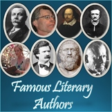 Famous Literary Authors - Informational Editable PowerPoin