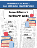 Famous Literature Word Search Bundle