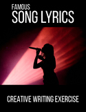 Famous Lyrics Creative Writing Prompt