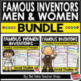 Famous Men & women Inventors Social Studies Reading Passag