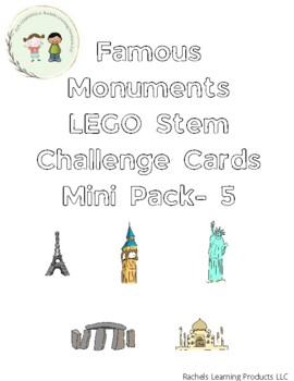 Preview of Famous Monuments Lego Challenge Mini Pack