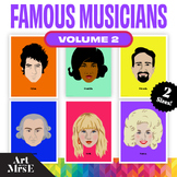 Famous Musicians | Classroom Posters | Vol. 2