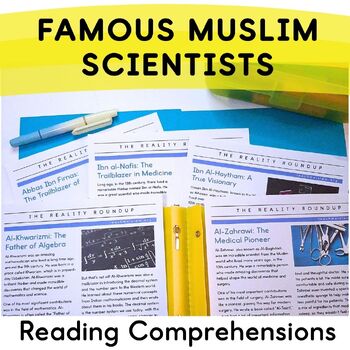 Preview of Famous Muslim Scientists Reading Passages for Muslim Kids