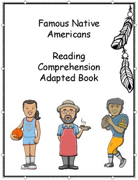 Preview of Famous Native American People Comprehension Book(Native American Heritage Month)