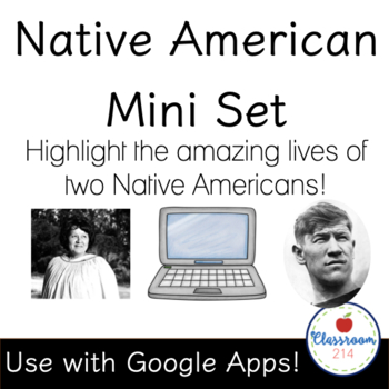 Preview of Famous Native American Reading Passages with Comprehension Questions (Digital)