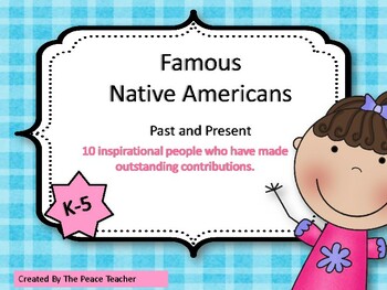 Preview of Famous Native Americans